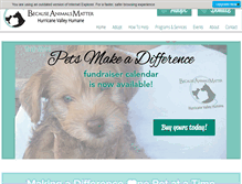 Tablet Screenshot of becauseanimalsmatter.com